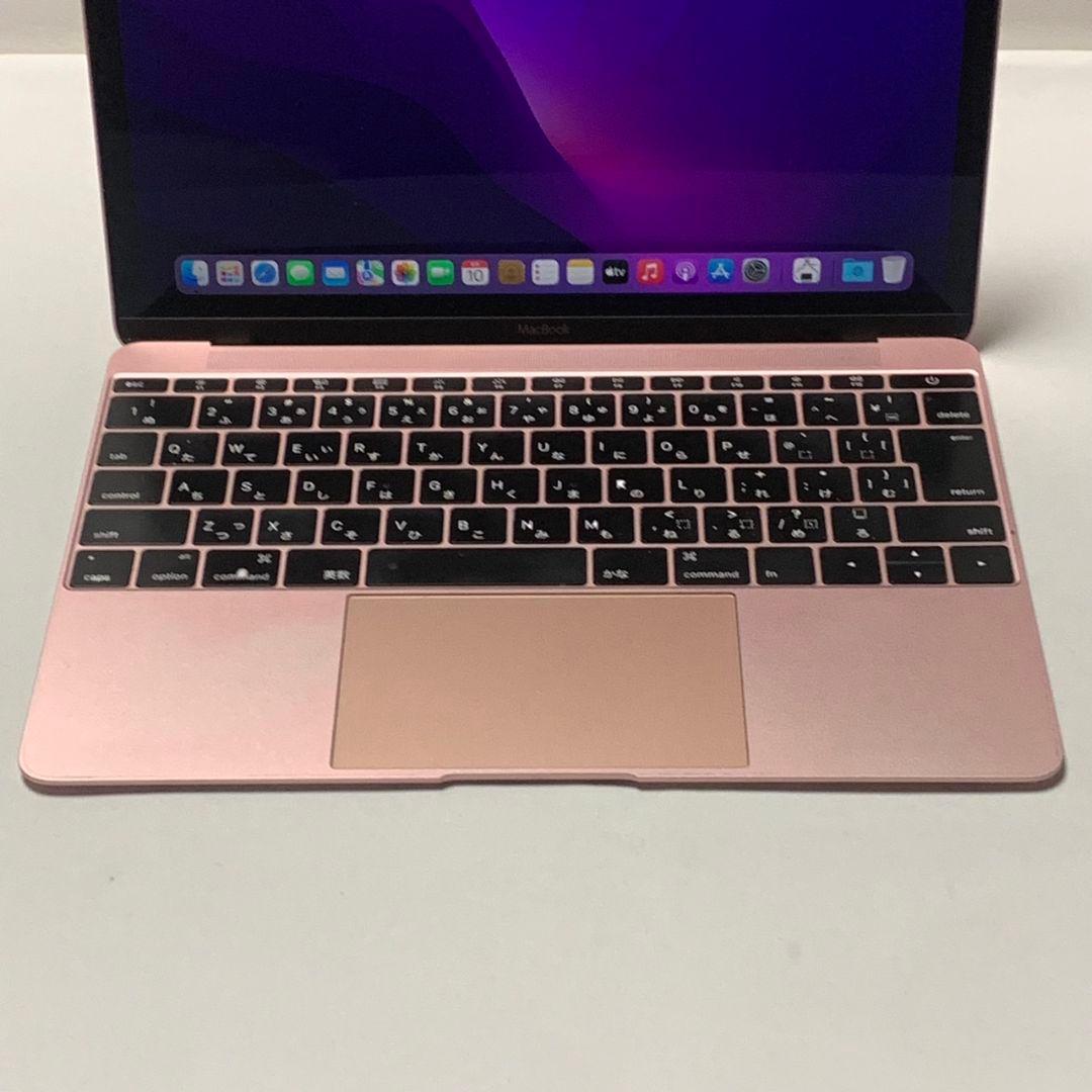 【美品】MacBook 2016 SSD512GB ローズゴールドパソコンPC
