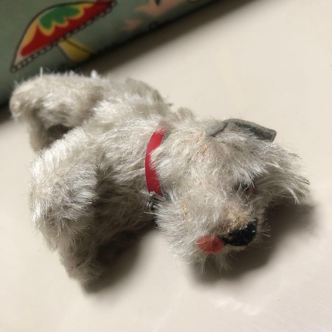 シュタイフ　シュナウザー　可愛い