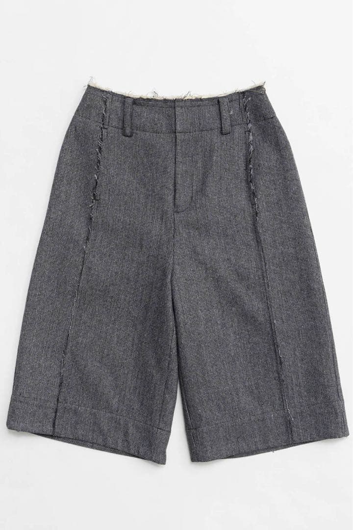 パンツ MAISON SPECIAL Wool Wide Shorts