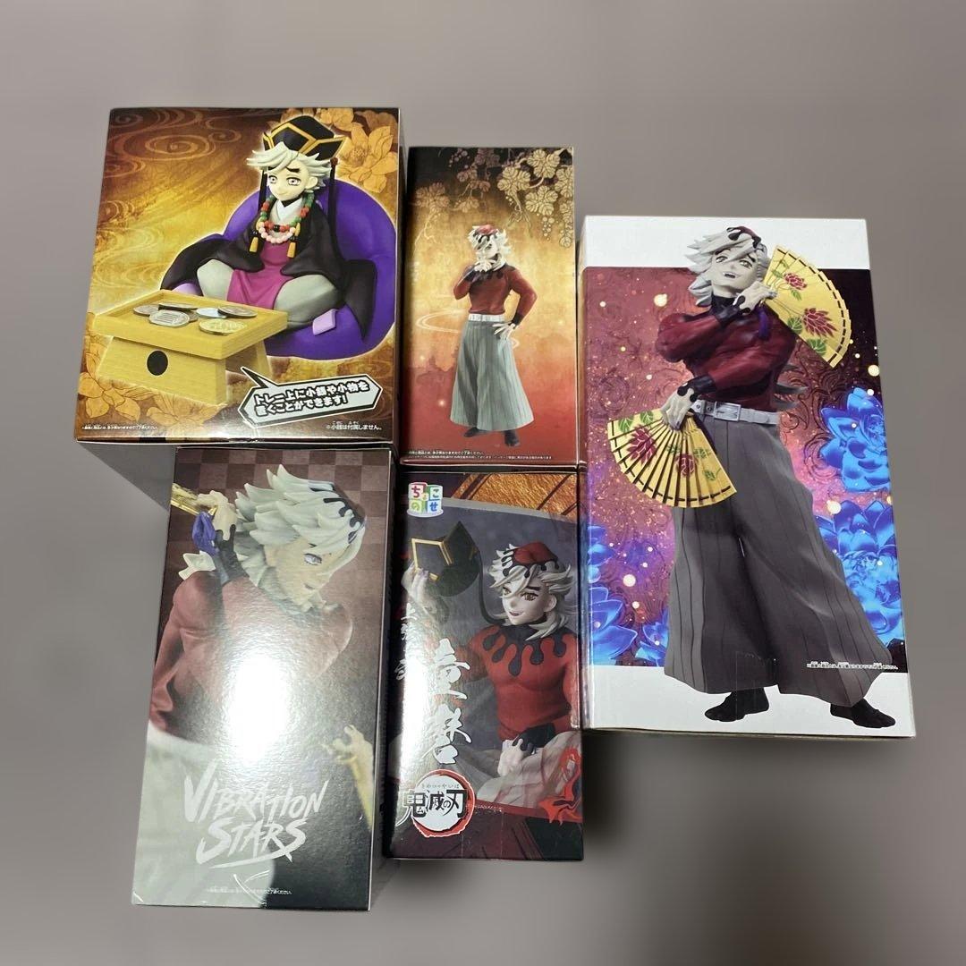 鬼滅の刃 童磨 フィギュア5個セット