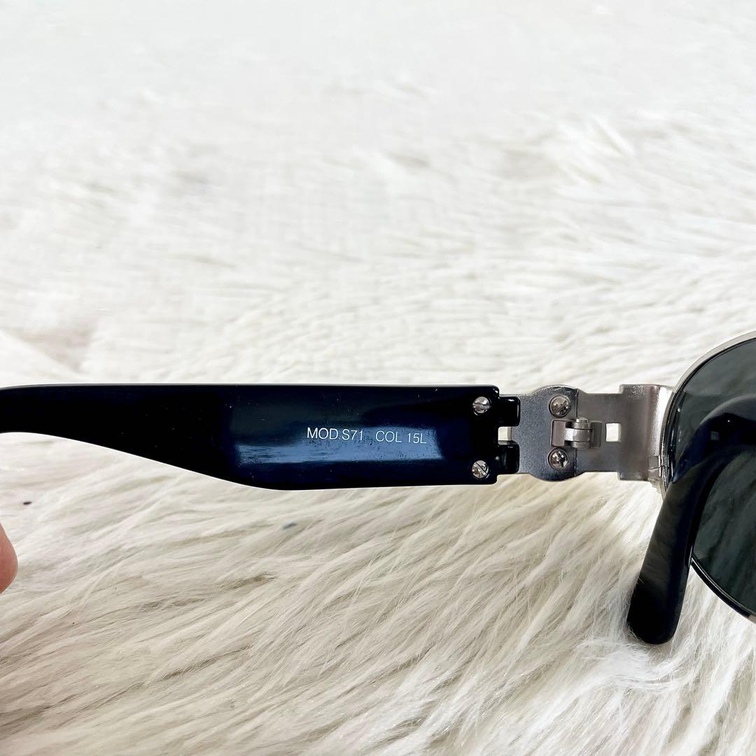 美品　GIANNI VERSACE　MOD.S71　メデューサ　ブラックレンズ
