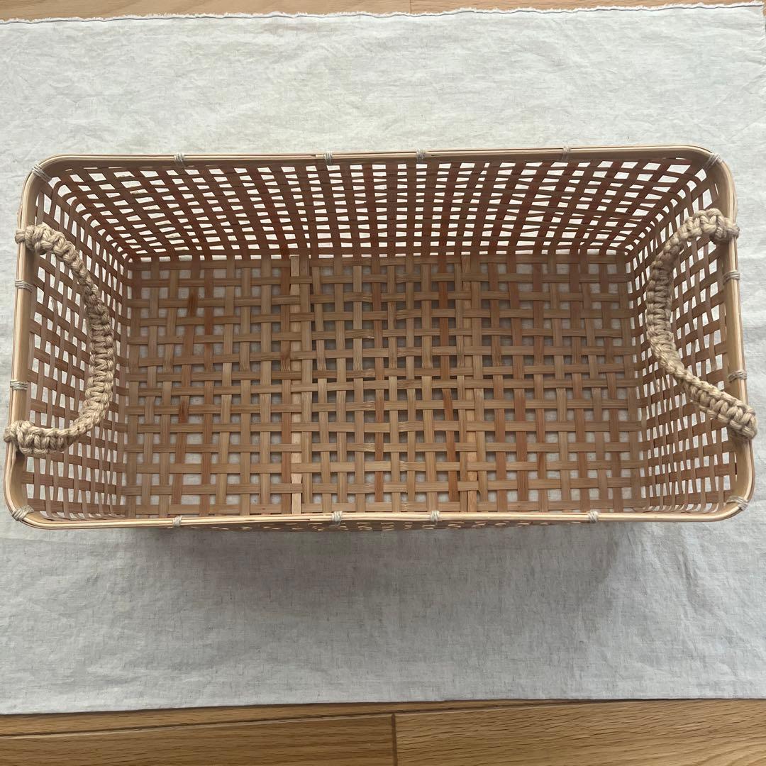 タケカンムリ門田雅道さん　バスケット