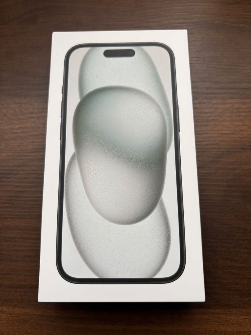 AppleSIMフリーiPhone15 256GBブラックバッテリー残量100%