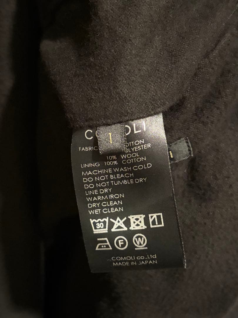 レ*ド様 25AW COMOLI ポストワーク ツイル ジャケット size1