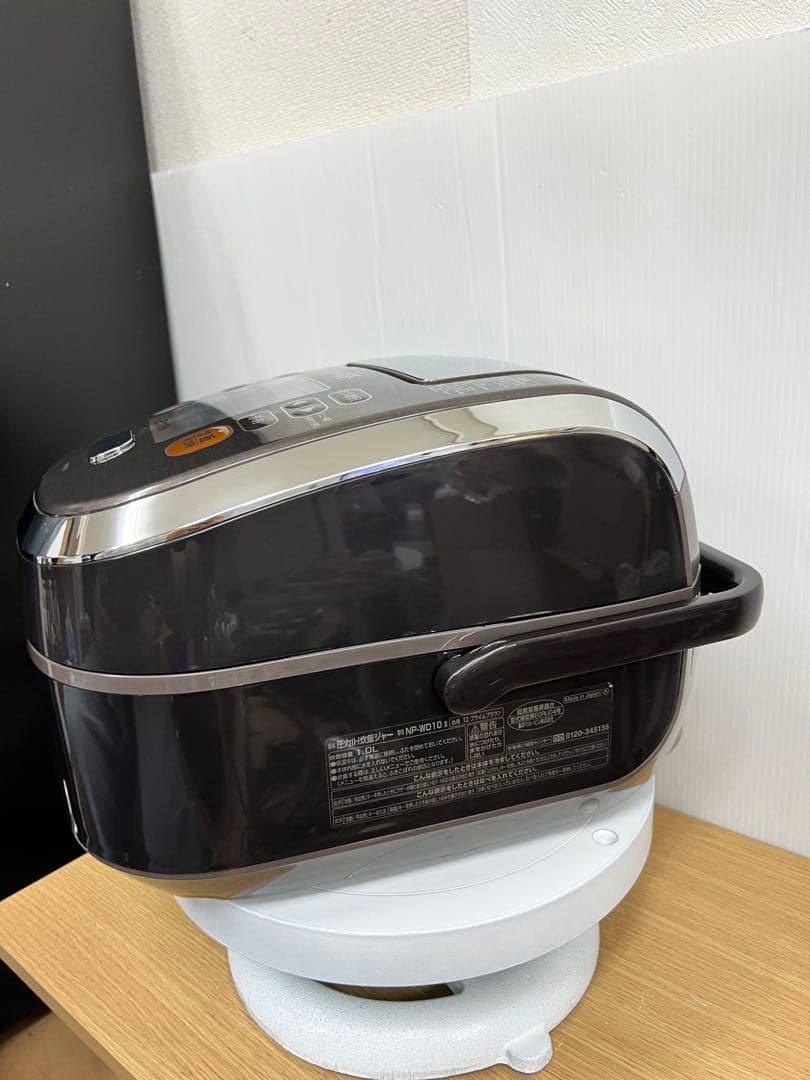 象印 圧力IH炊飯器 NP-WD10 1.0L ブラウン 極め羽釜 美品