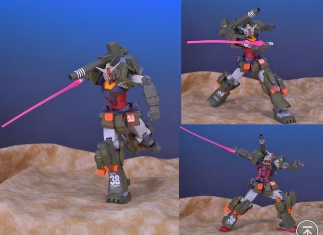 ト*ス様 改造品 スペシャルクリエイティブモデル フルアーマーガンダム(リアルタ