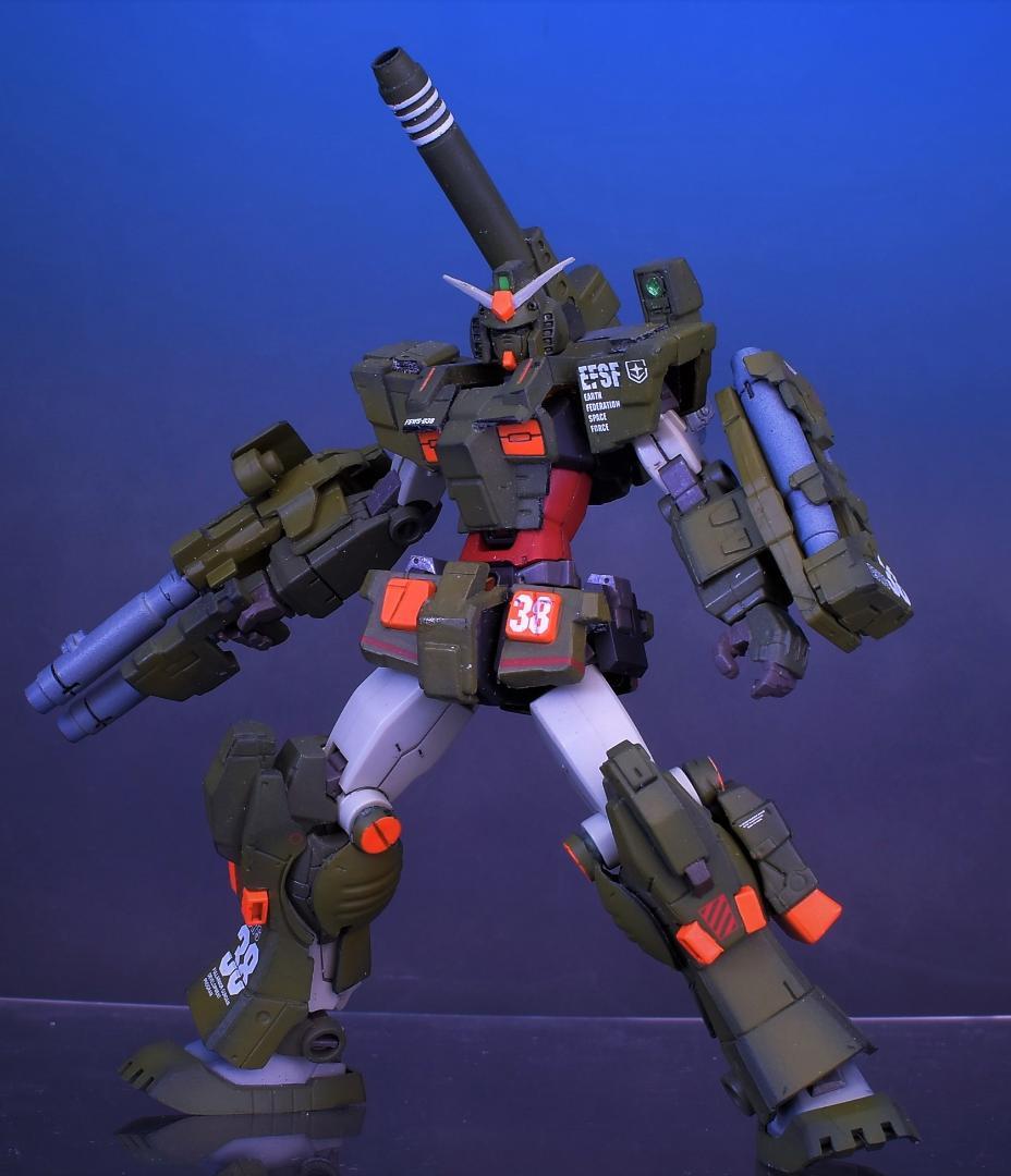 ト*ス様 改造品 スペシャルクリエイティブモデル フルアーマーガンダム(リアルタ