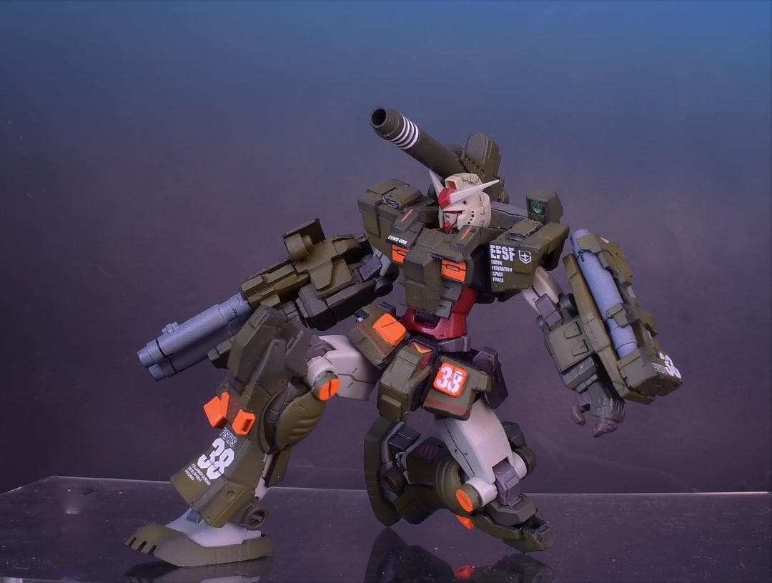 ト*ス様 改造品 スペシャルクリエイティブモデル フルアーマーガンダム(リアルタ