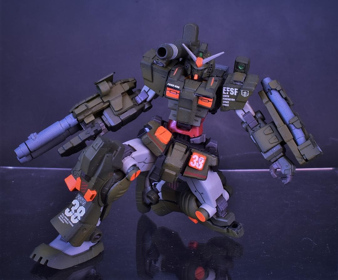 ト*ス様 改造品 スペシャルクリエイティブモデル フルアーマーガンダム(リアルタ