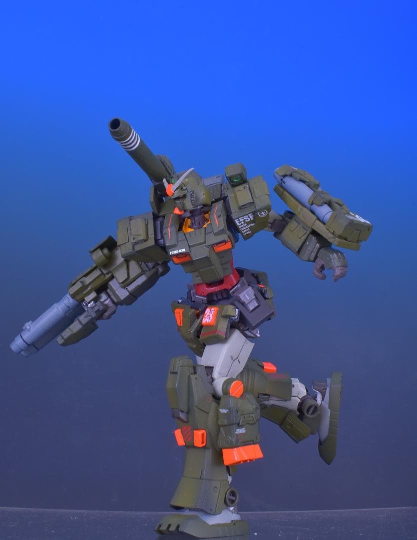 ト*ス様 改造品 スペシャルクリエイティブモデル フルアーマーガンダム(リアルタ