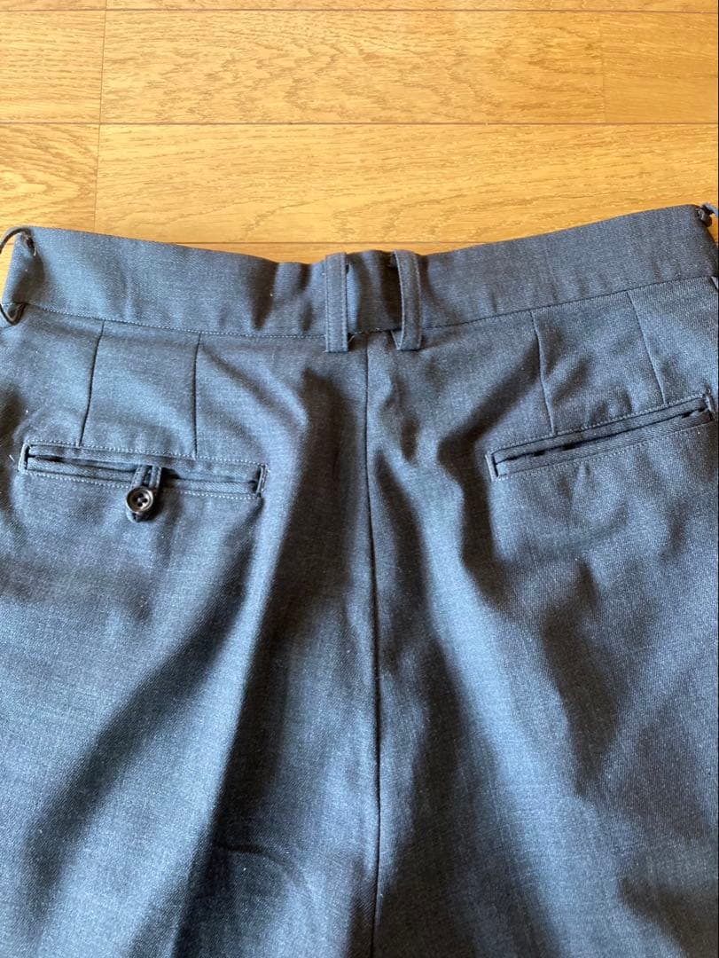 パンツ THE DAY : WOOL WIDE PANTS