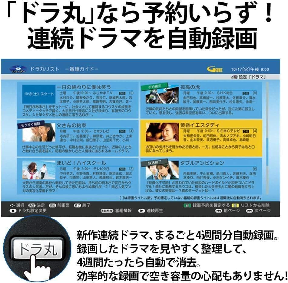 新品　未開封 1TB　AQUOS ブルーレイ レコーダー　2B-C10BW2