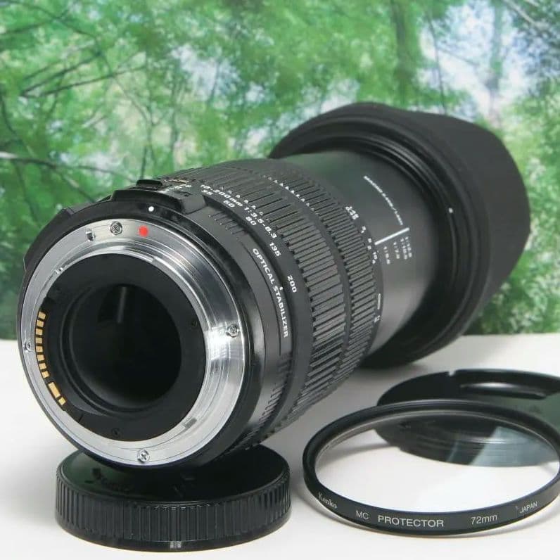 ❤手ぶれ補正する超便利な1本☆シグマ18-200mm OS Φ72 キヤノン用❤