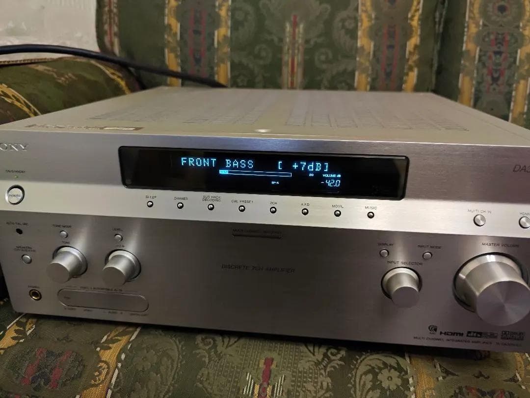 【中古品】SONY　TA-DA3200ES　（本体・リモコン・マイク・説明書）