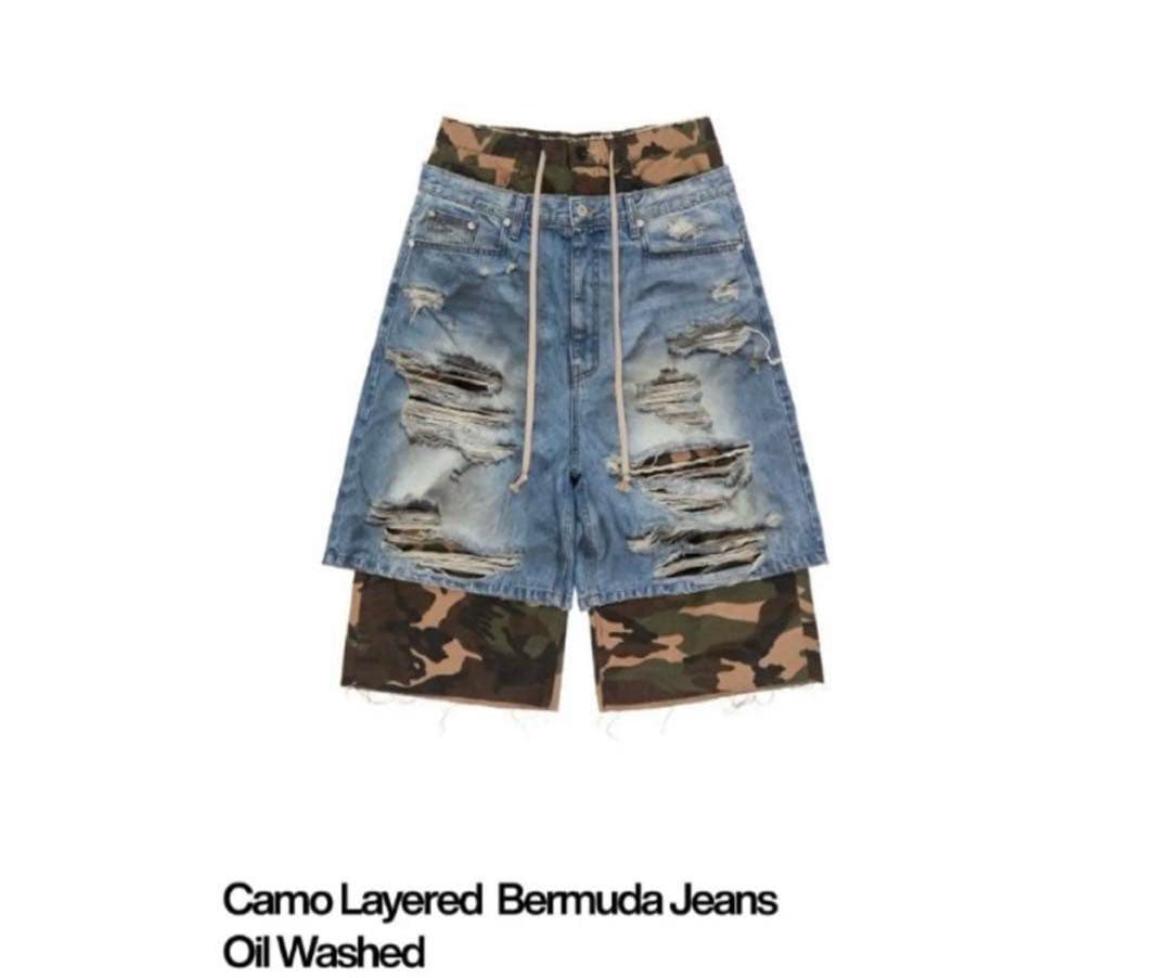 sunday off club レイヤードショーツ