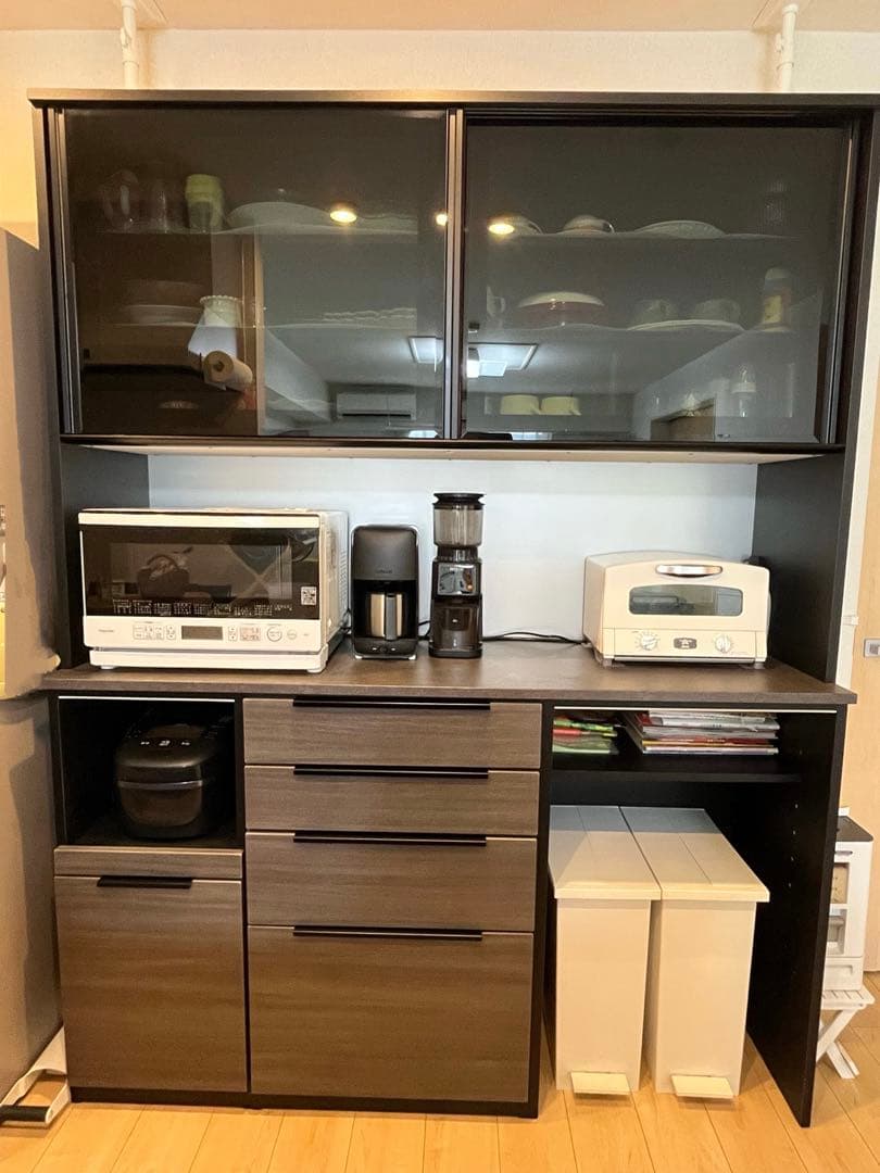 【10月末頃発送予定】食器棚　ネクシア　1600HD