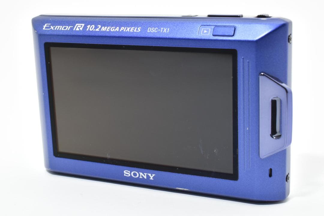 【美品】SONY Cyber-shot DSC-TX1 ブルー　動作確認済