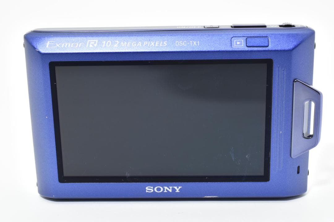 【美品】SONY Cyber-shot DSC-TX1 ブルー　動作確認済