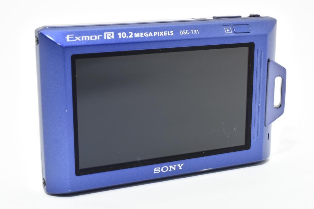 【美品】SONY Cyber-shot DSC-TX1 ブルー　動作確認済