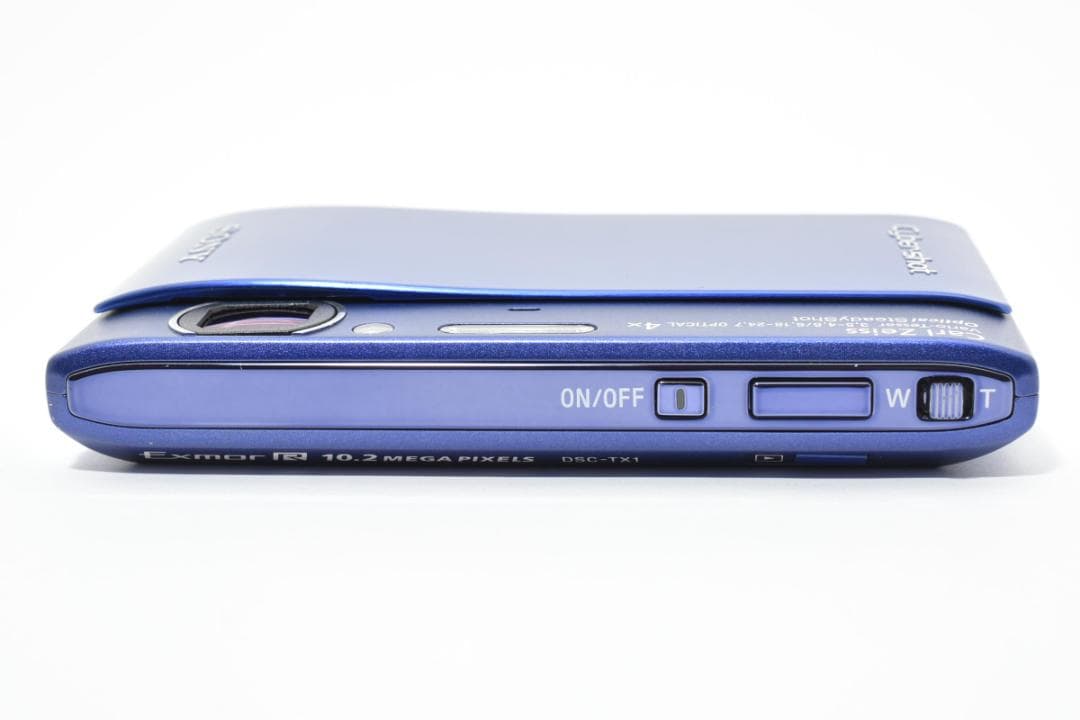 【美品】SONY Cyber-shot DSC-TX1 ブルー　動作確認済