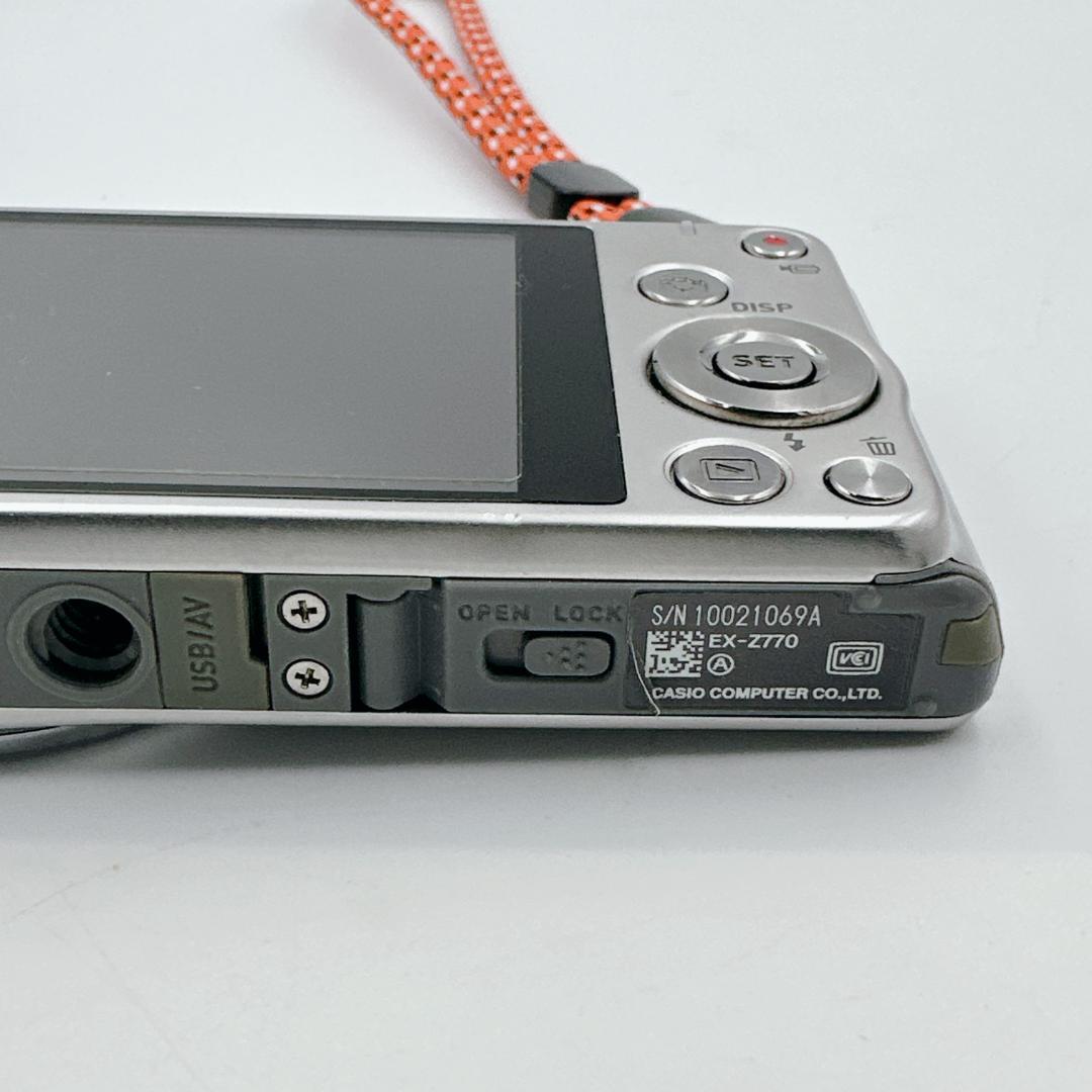 【美品】CASIO EXILIM EX-Z770 デジカメ シルバー