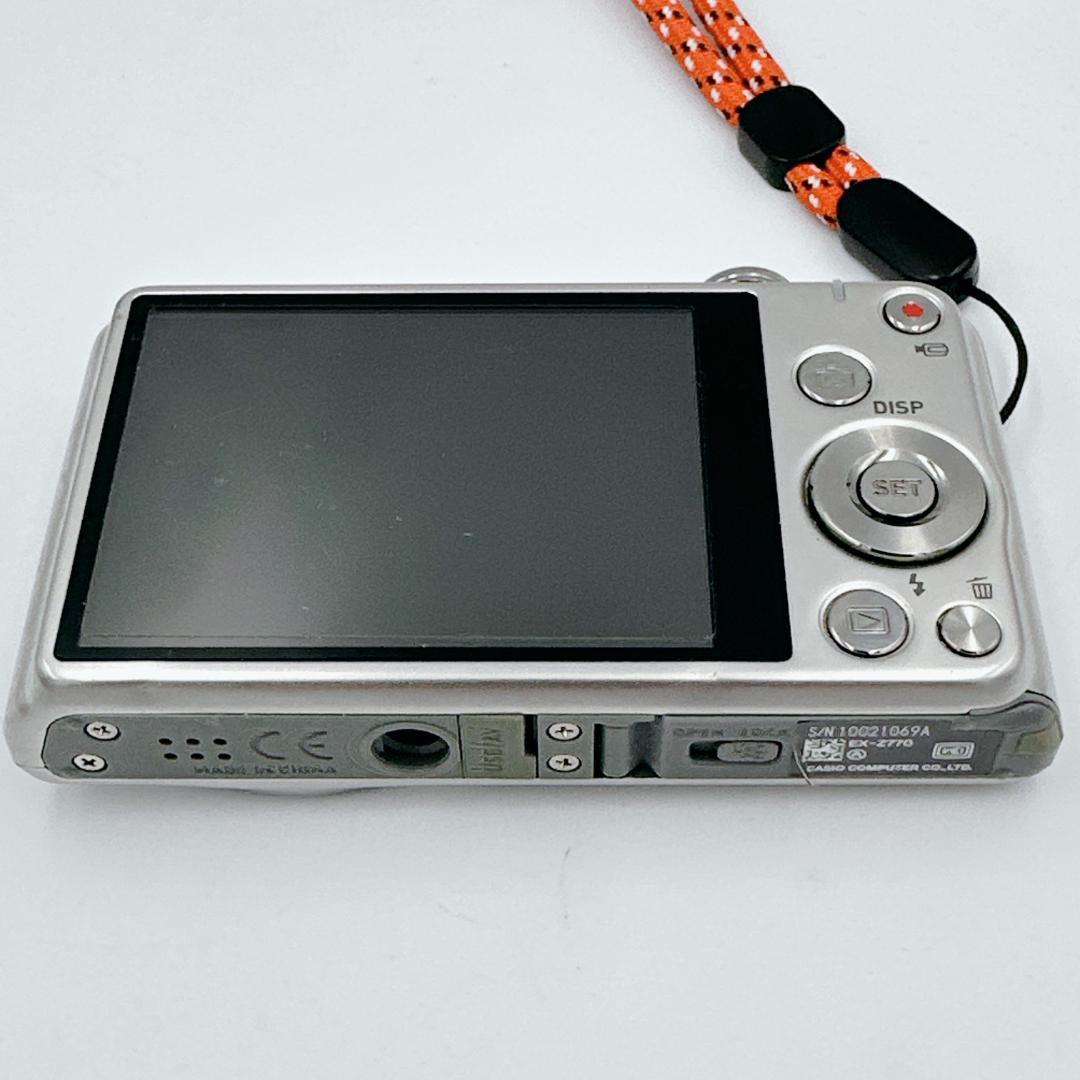 【美品】CASIO EXILIM EX-Z770 デジカメ シルバー