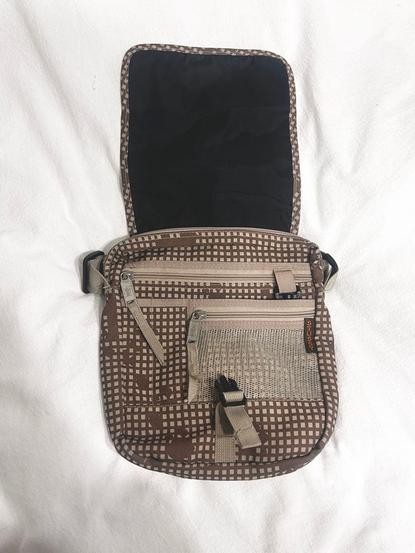 90s old stussy ステューシー ミリタリーショルダ 一迷彩 カモフラ
