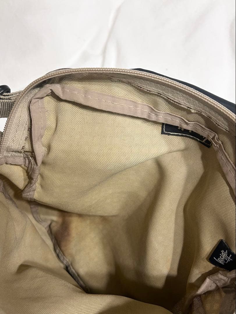 90s old stussy ステューシー ミリタリーショルダ 一迷彩 カモフラ