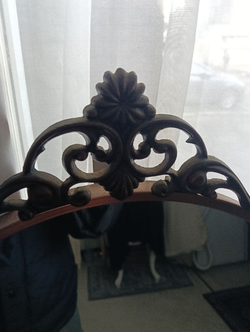 アンティーク　アイアン　姿見