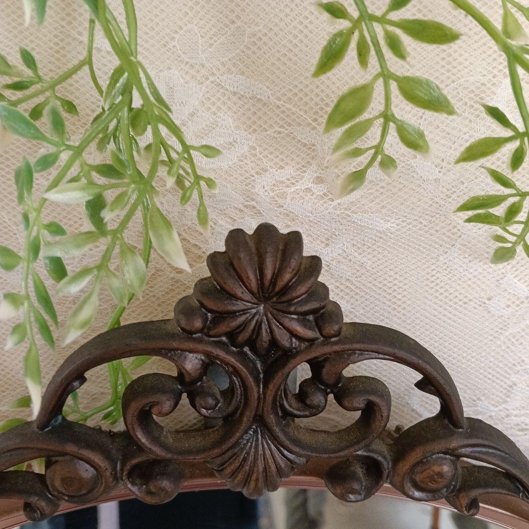 アンティーク　アイアン　姿見