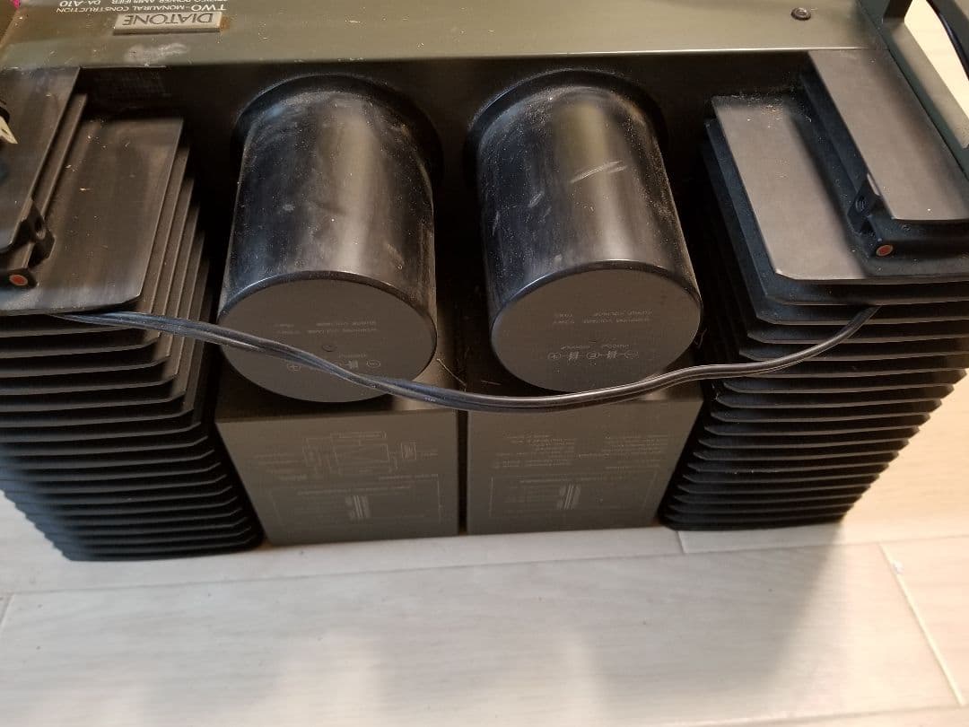 ダイヤトーン三菱ダイアトーンDIATONE DA-A10ステレオパワーアンプ