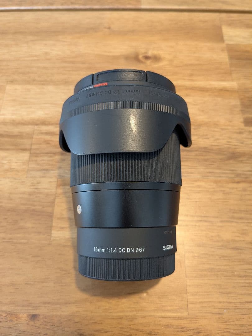 美品箱有り オマケ付き Eマウント SIGMA 16mm F1.4 DC DN