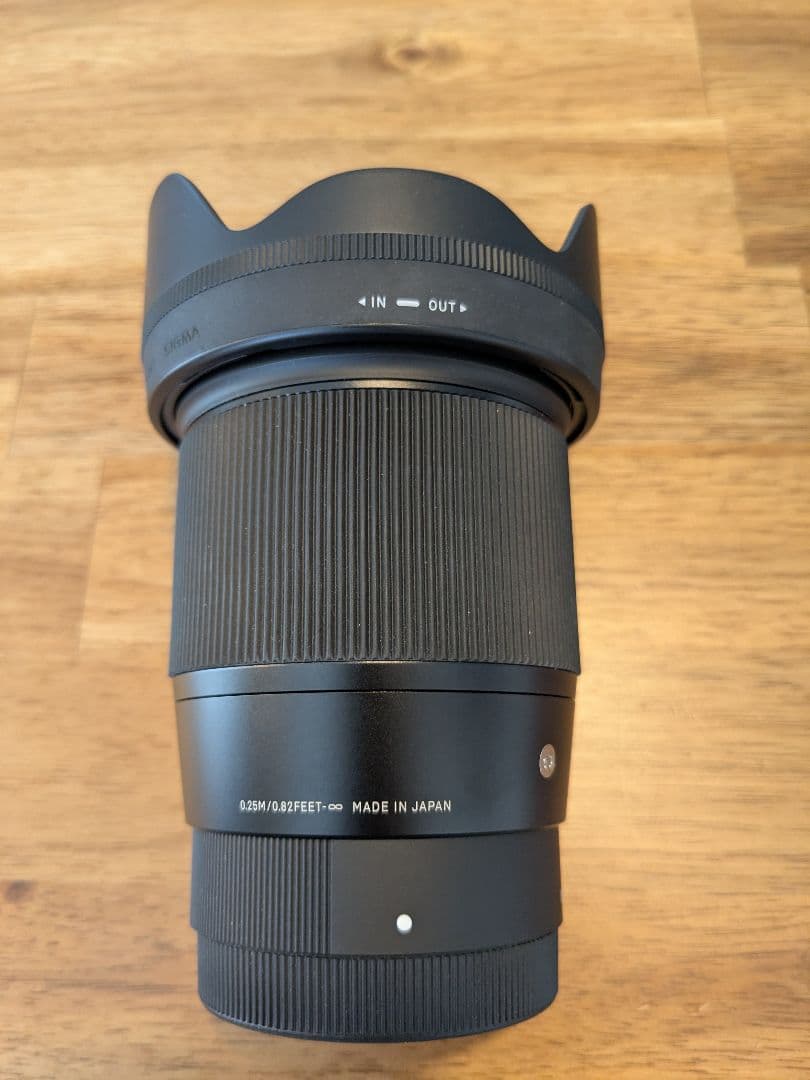 美品箱有り オマケ付き Eマウント SIGMA 16mm F1.4 DC DN