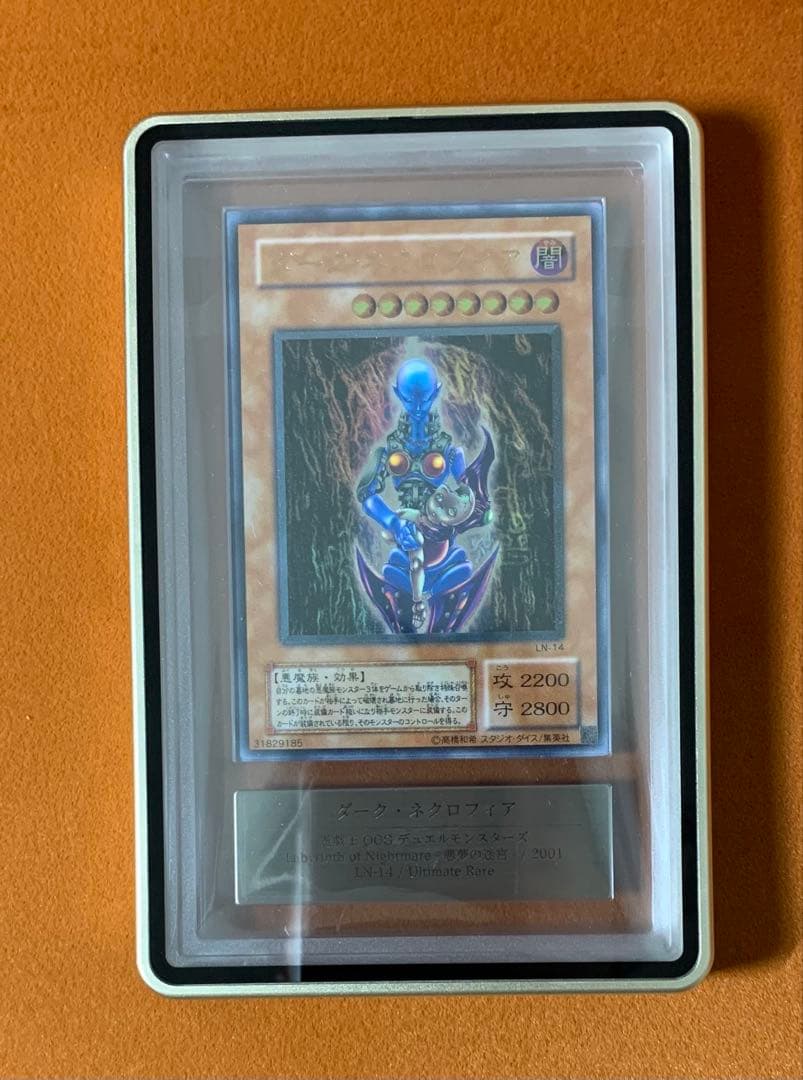 【ARS10 鑑定書付き psa10相当】 ダークネクロフィア レリーフ