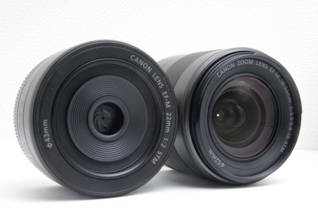 キャノン　Canon EOS M2　ミラーレス一眼ダブルレンズキット　ホワイト