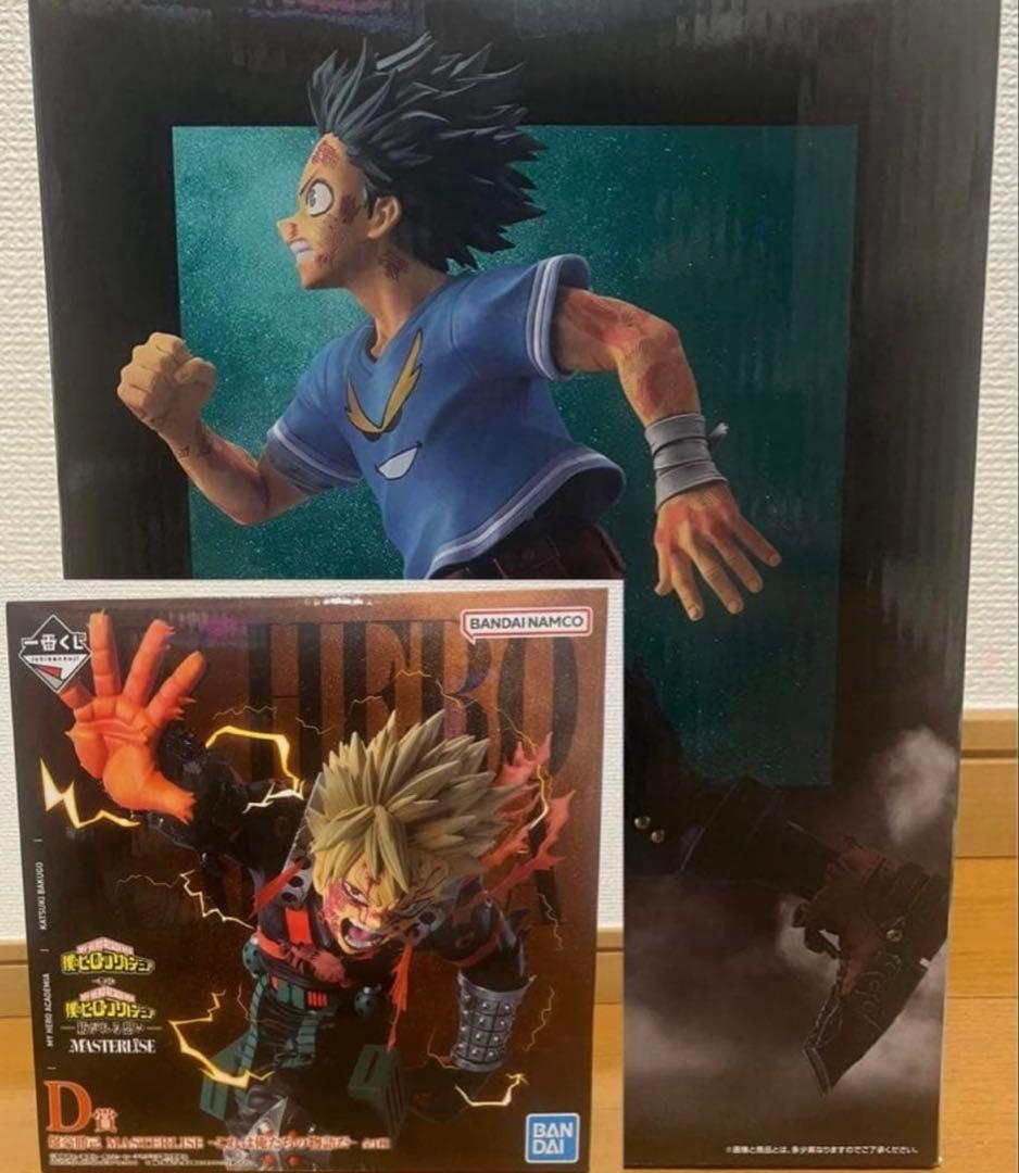 一番くじ 僕のヒーローアカデミア 紡がれる想い C賞 緑谷出久 D賞 爆豪勝己