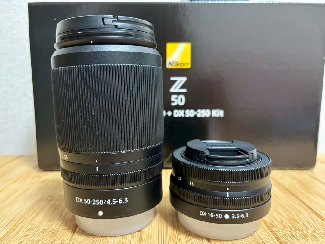 Nikon Z50キットレンズ2本付き