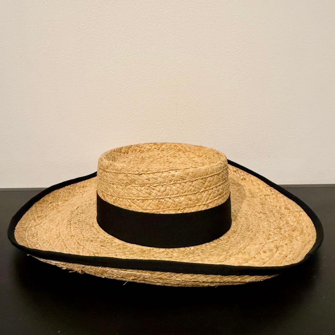 ボルサリーノ　Borsalino 麦わら帽子