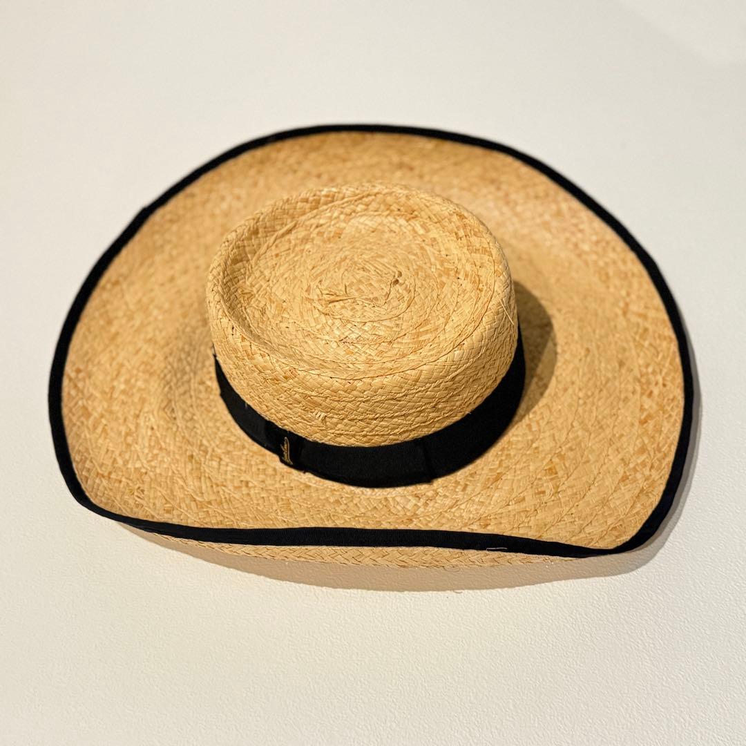 ボルサリーノ　Borsalino 麦わら帽子
