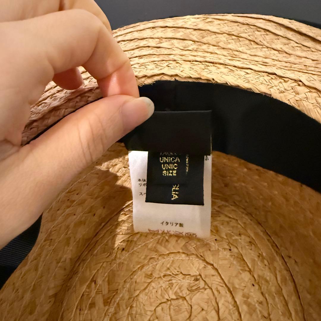 ボルサリーノ　Borsalino 麦わら帽子