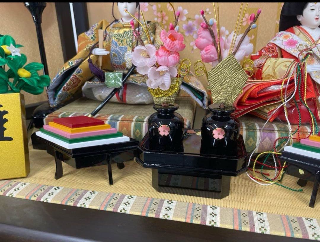 極美品　おひなさま　親王飾り　雛人形　極上品　久月作
