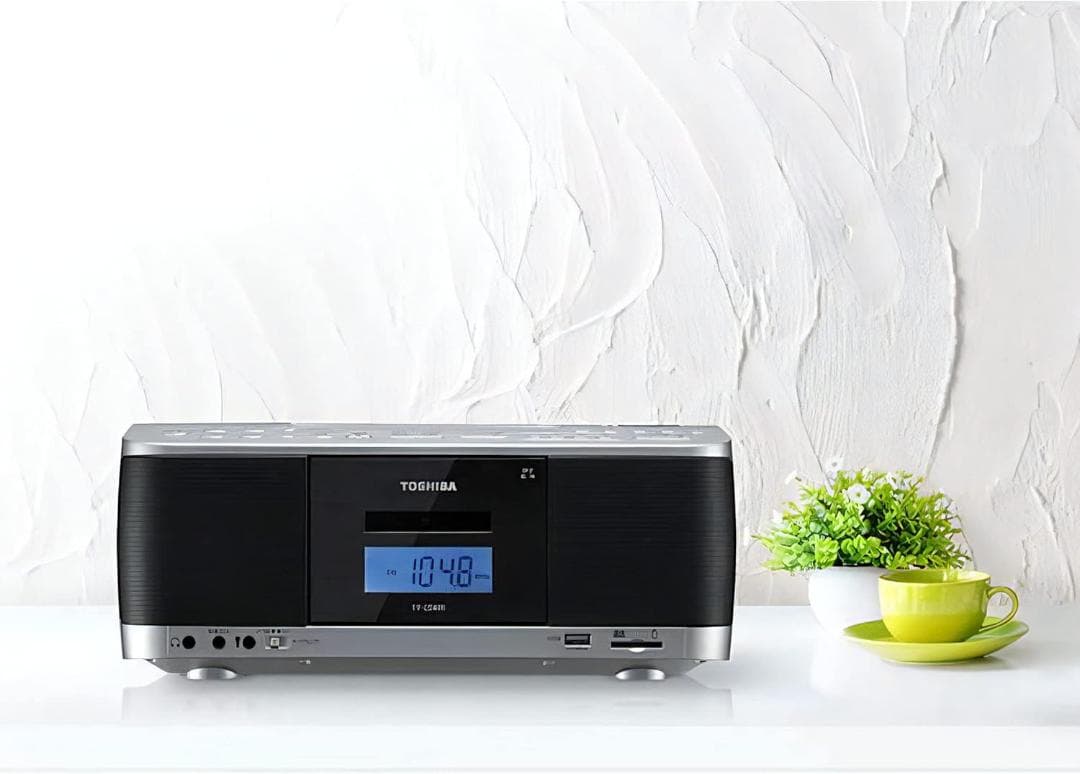 【7月限定値下げ】SD/USB/CDラジカセ リモコン付 TY-CDX91