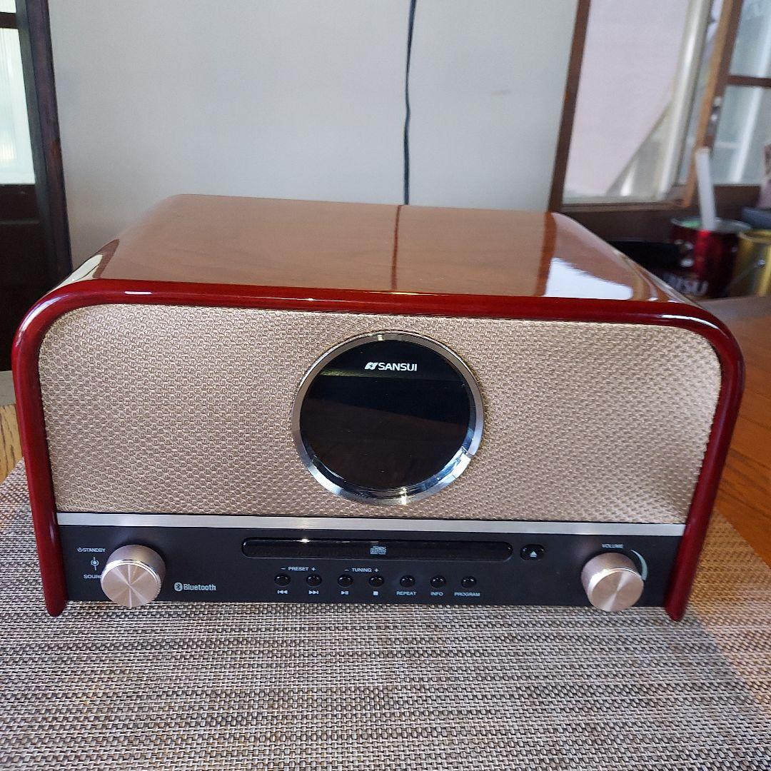 Bluetooth対応CDラジオ　サンスイ SMS-800BT