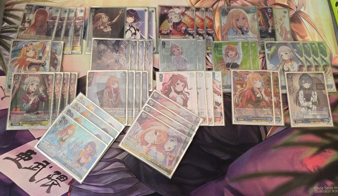 ヴァイス フルホイル手前 学マス 学園アイドルマスター 清夏　リーリヤ　軸