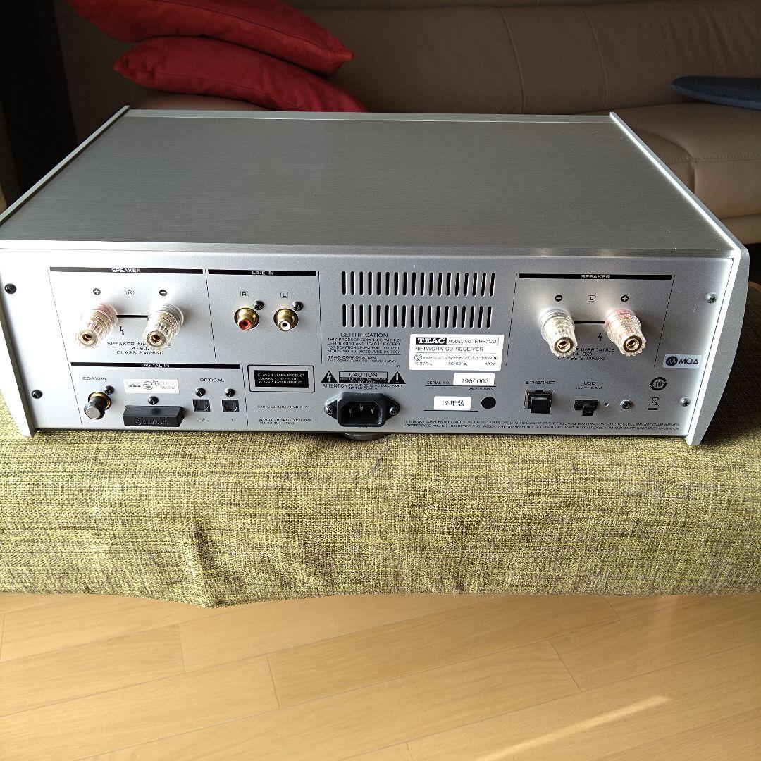 パペ　TEAC NR-7CD ネットワークCDプリメインアンプ