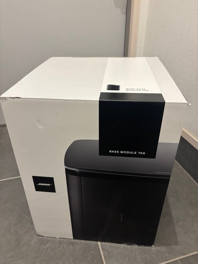 新品未使用 Bose BASS MODULE 700ブラック2025年12月購入