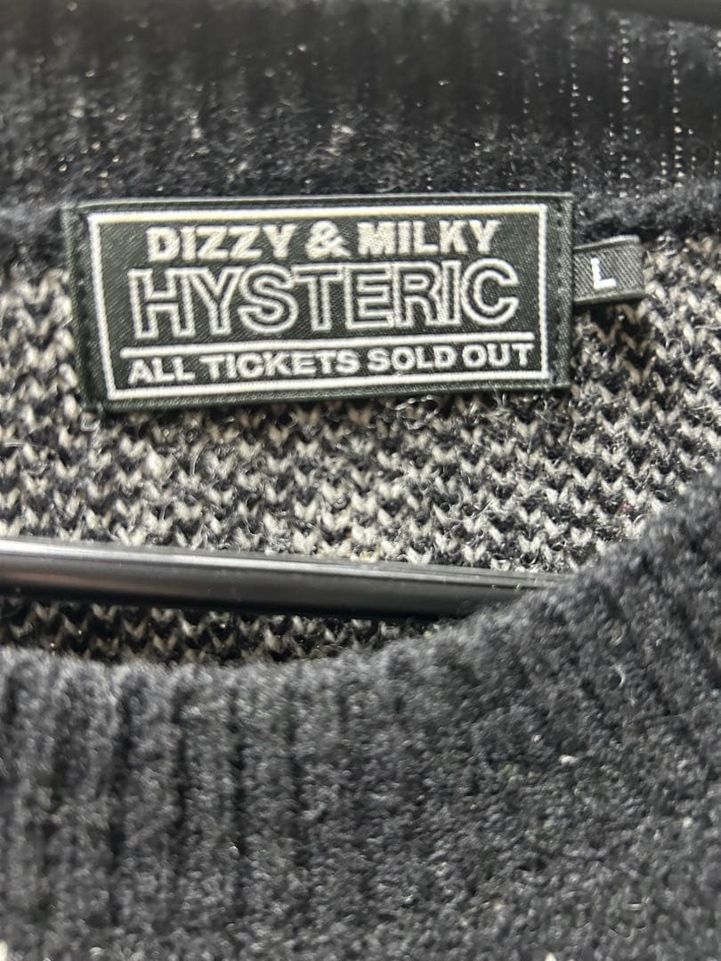 HYSTERIC グレー セーター Lサイズ
