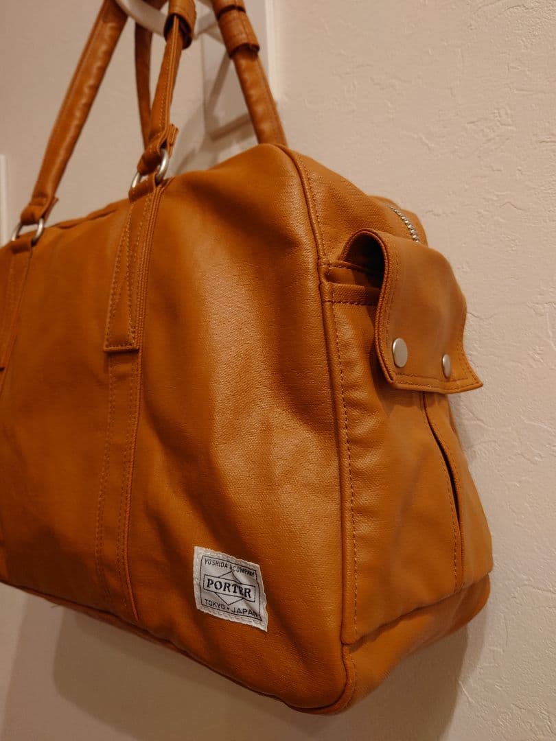 PORTER BOSTON BAG キャメル