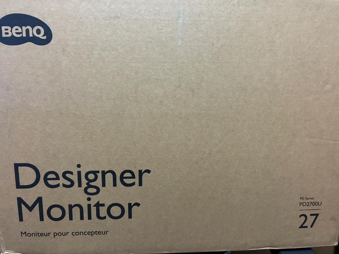 BenQ PD2700U デザイナー向けモニター 27インチ 4K UHD