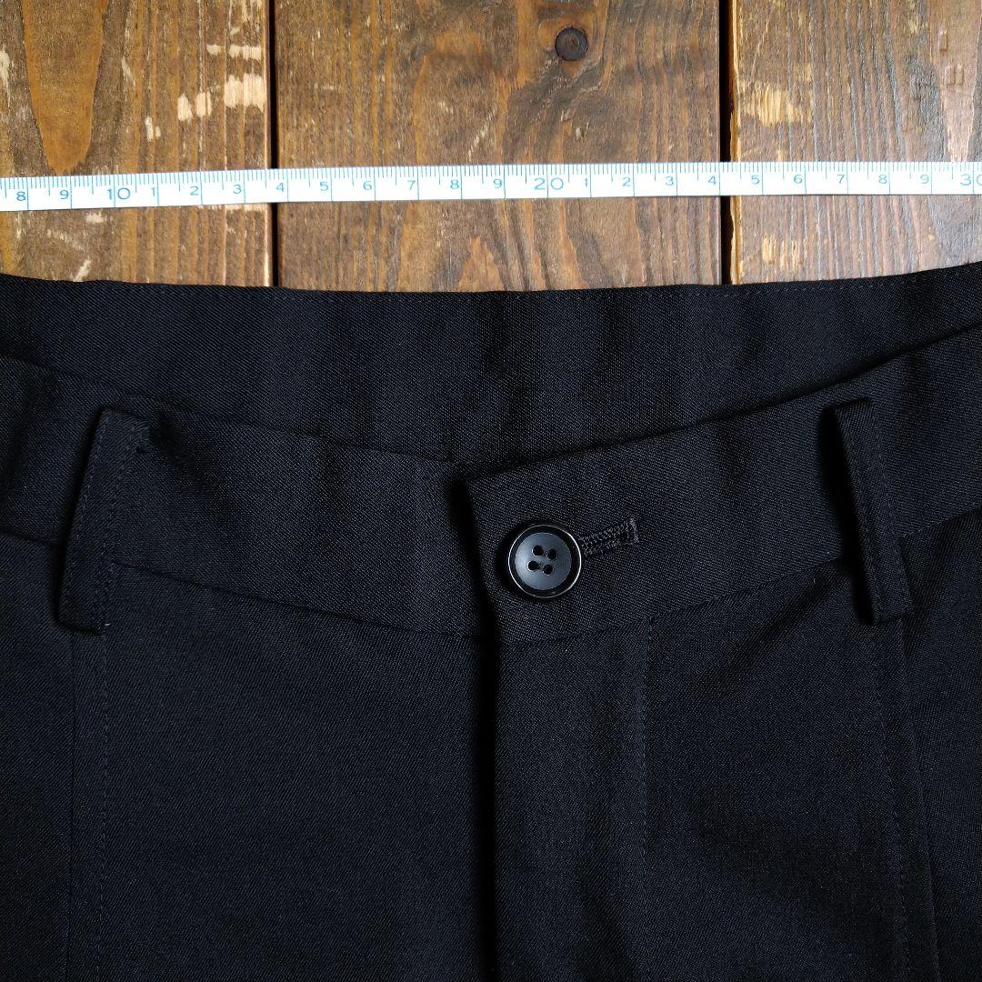 COMME des GARCONS サルエルパンツ ウール ブラック